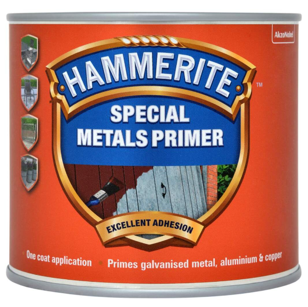 Hammerite - Gruntskrāsa speciāliem metāliem (Special Metals Primer)(Sarkans)